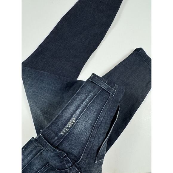 Current/Elliott Jeans The SilverLake Ankle Zip Low Rise Dark Wash Sexy 25 - Picture 10 of 13